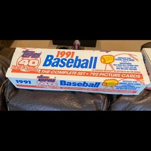 1991 Topps  factory baseball set